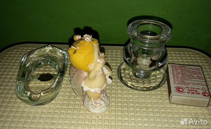 Юашмачок- пепельница и подсвечеик