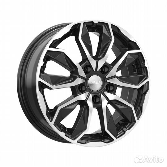 Литые диски 6x16 5x110 63.35 ET45 скад Сочи алмаз