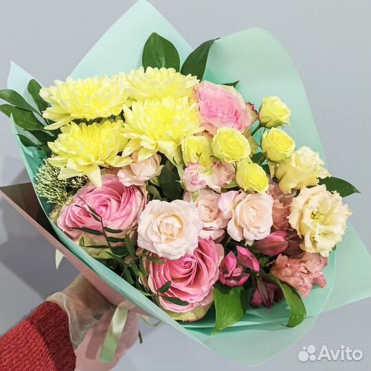 Хризантема в букете