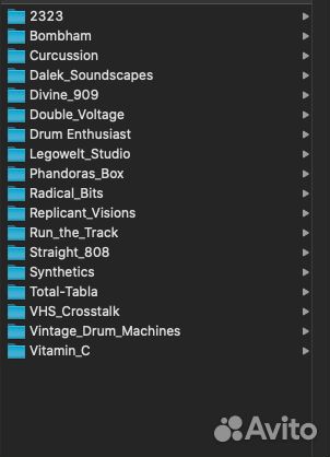 Все Sound packs для всех Elektron. Эксклюзив