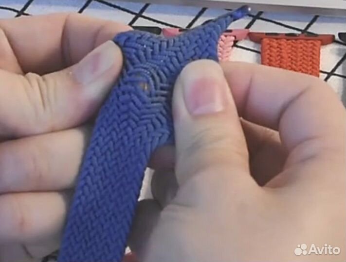 Ремешок нейлоновый на apple watch