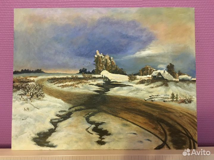 Картина холст масло