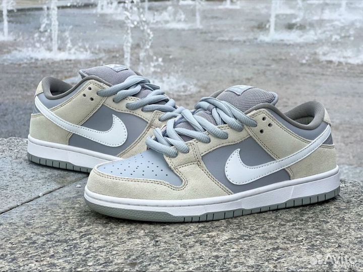 Nike Sb Dunk Low Summit white wolf grey (36-41)