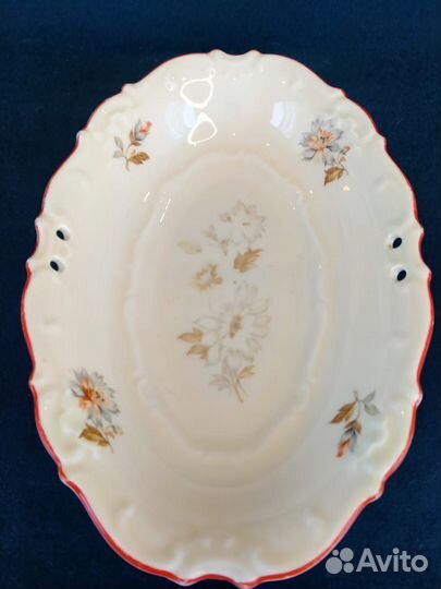 Овальное блюдо/сухарница Германия