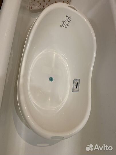 Ванночка для купания с термометром