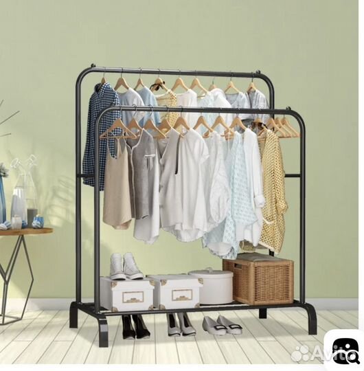 Стойка для одежды напольная