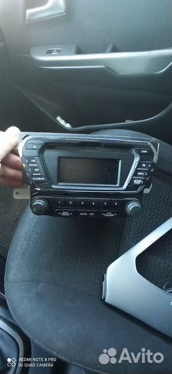 Штатная магнитола на kia rio 3