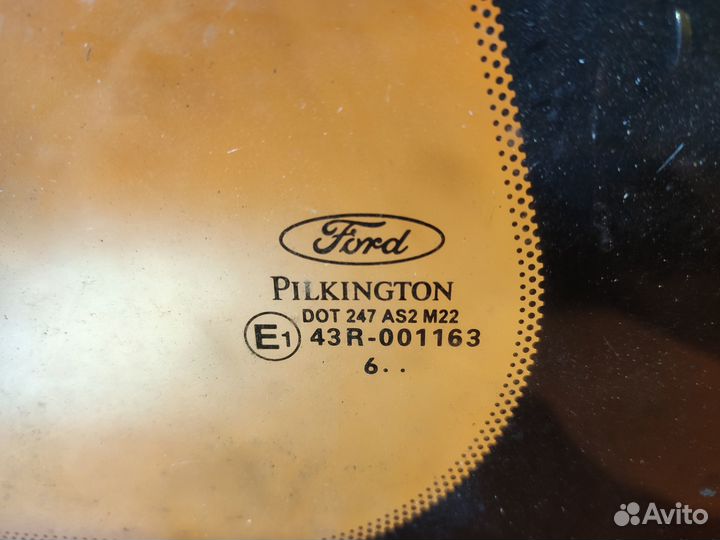 Стекло кузовное заднее левое для Ford Fusion