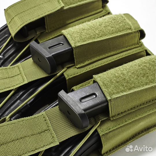 Тактический подсумок под 3 магазина TS34, olive