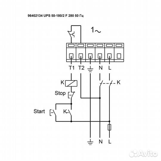 Насос циркуляционный Grundfos UPS 50-180 F (1х220)