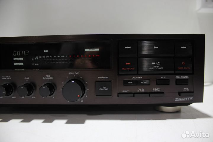 Akai GX-6 Трехголовая кассетная дека Japan