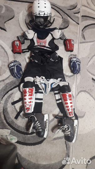 Детская хоккейная форма от 5 до 8 лет примерно
