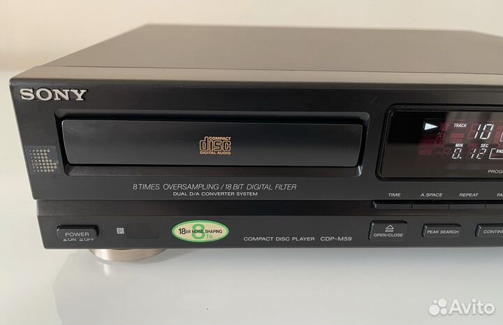 Проигрыватель CD Sony CDP-M59