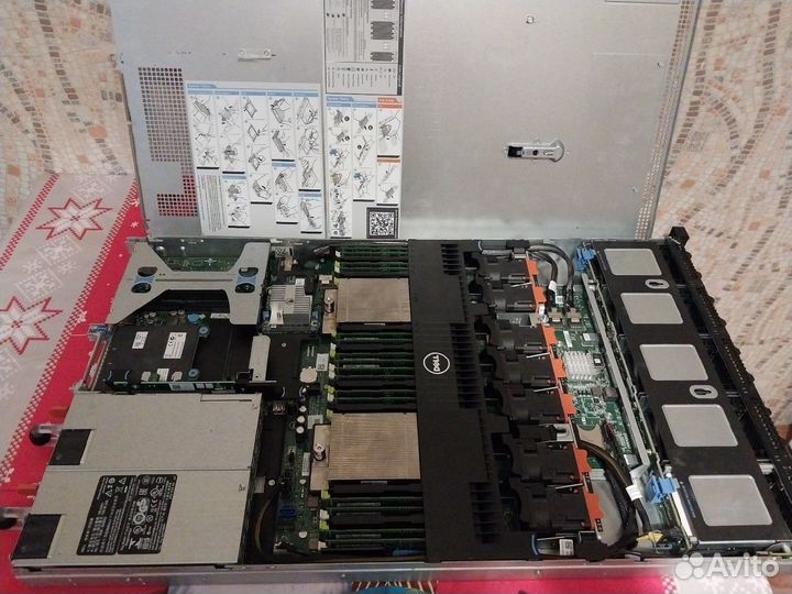 Сервер Dell PowerEdge R620 10SFF E5-2650v2 128GB