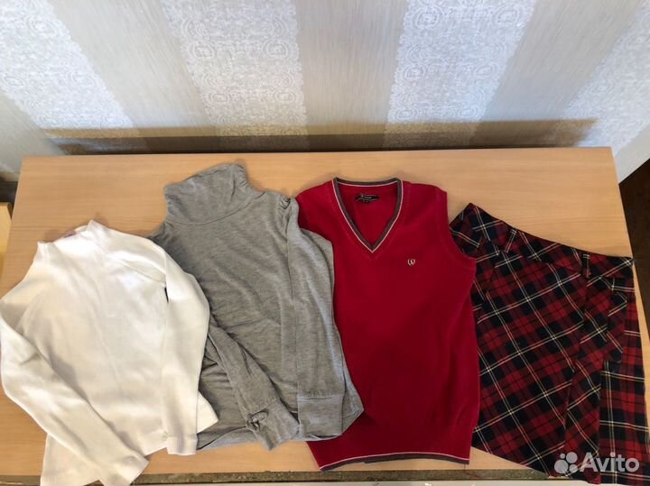 Школьная брендовая одежда 15ед девочка 134 9лет