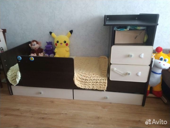 Кровать трансформер детская