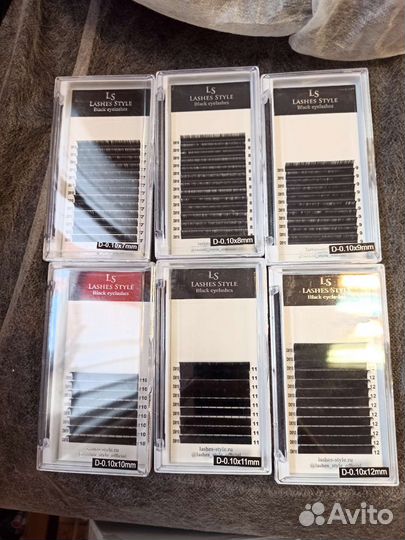 Ресницы для наращивания