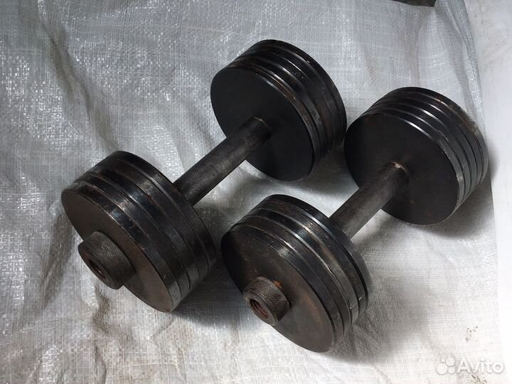 Гантели разборные