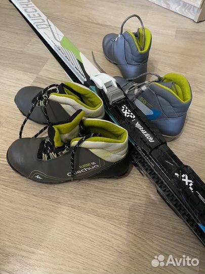 Лыжные ботинки детские 32р