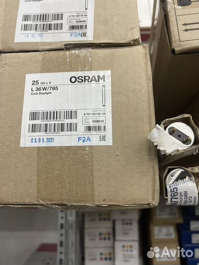 Лампа люминесцентная osram