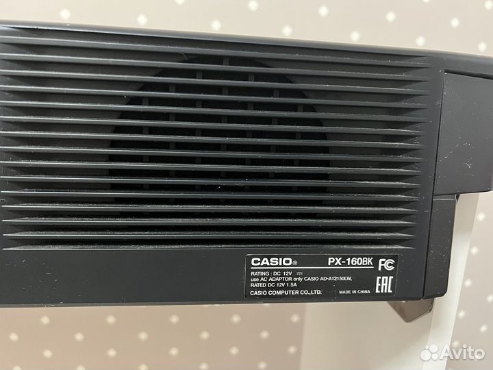 Цифровое пианино casio privia px-160