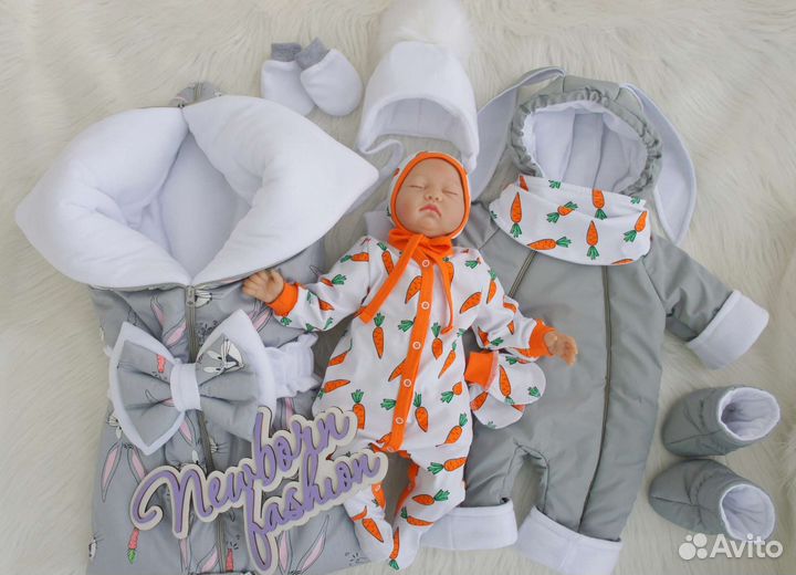 Конверт на выписку зима поздняя осень