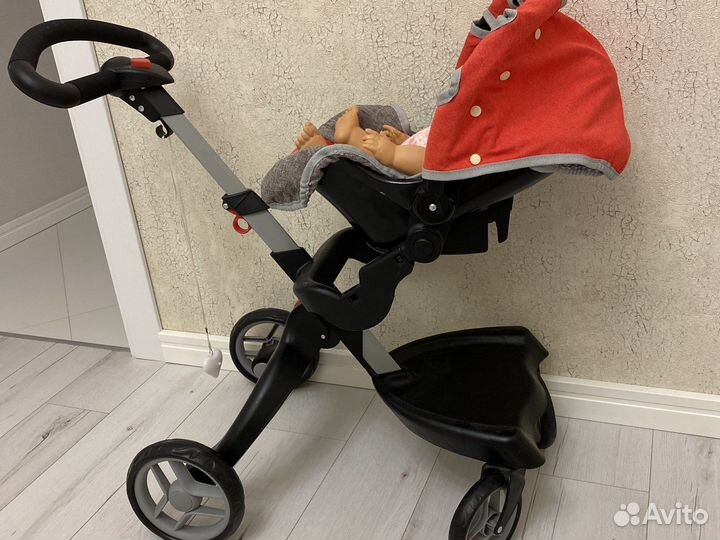 Коляска для кукол новая smoke