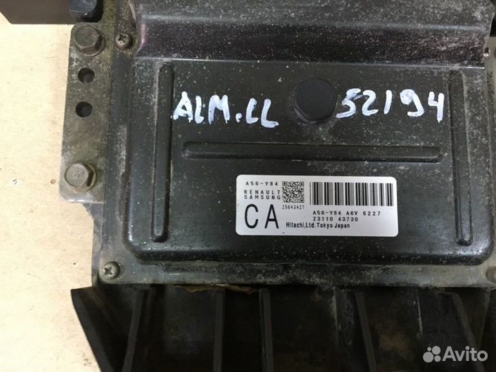 Блок управления двигателем Nissan Almera Classic