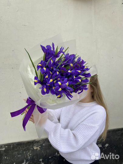 Ирисы букет