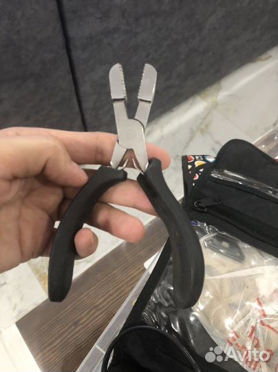 Щипцы для снятия наращенных волос