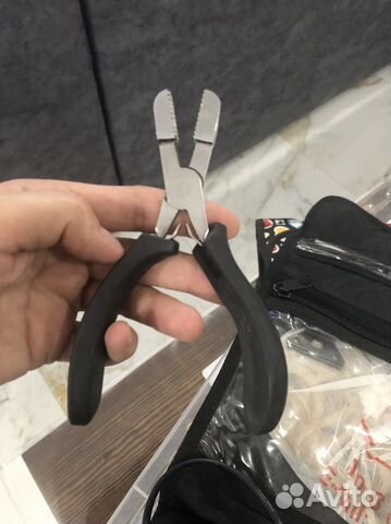 Щипцы для снятия наращенных волос