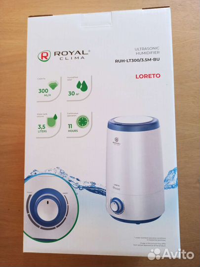 Увлажнитель воздуха Royal Clima Loreto (RUH-LT300