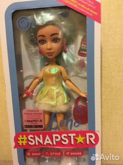 Новая кукла Barbiе на Мопеде snapstar Echo