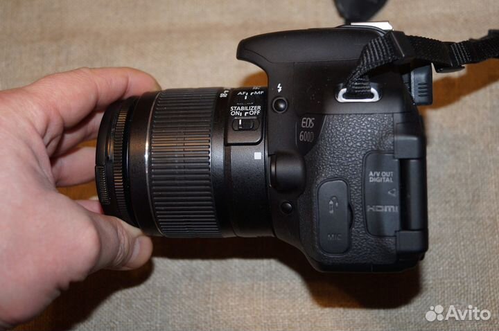 Canon EOS 600d 18-55 3600 кадров +сумка