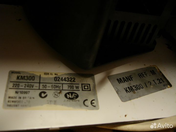 Кремовзбивалка kenwood chef км 300 б/у