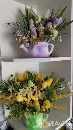 Цветы в кашпо