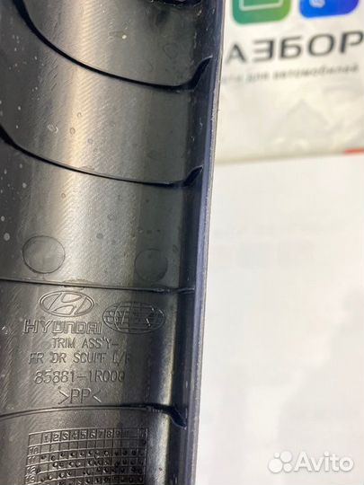 Накладка на порог внутренняя передняя правая