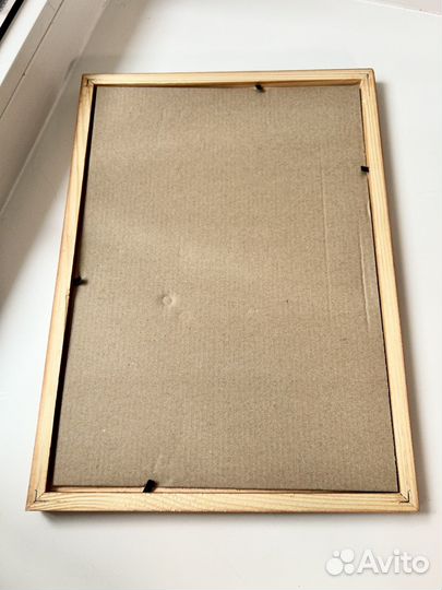 Фоторамка дерево 23 * 32 без стекла бу