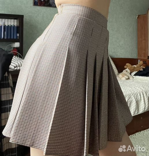 Теннисная мини юбка