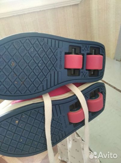 Роликовые кроссовки heelys
