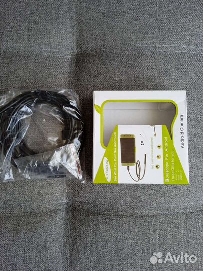 Камера эндоскоп 5м usb android новая
