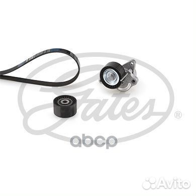 Ремень поликлиновой с роликами, комплект K017PK