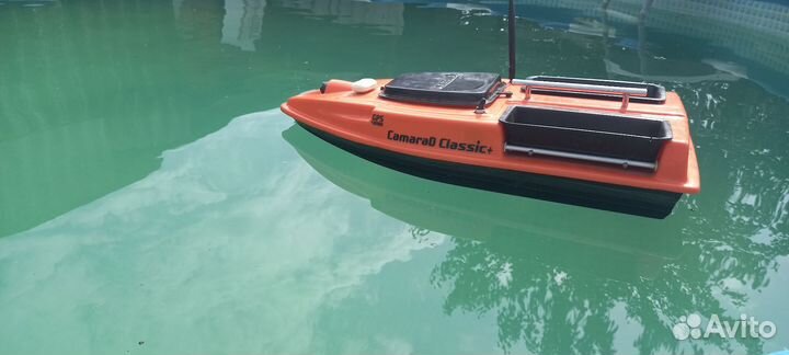 Прикормочный кораблик с gps и эхолотом