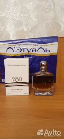 Мужская туалетная вода armani тестер