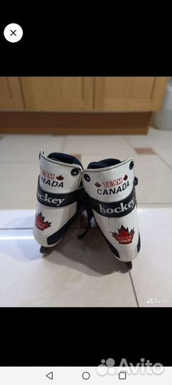 Коньки хоккейные детские размер 26