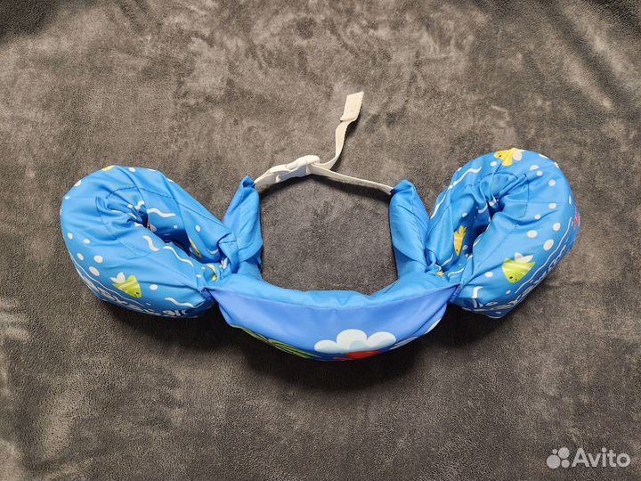 Набор для плавания нарукавники круг полотенце