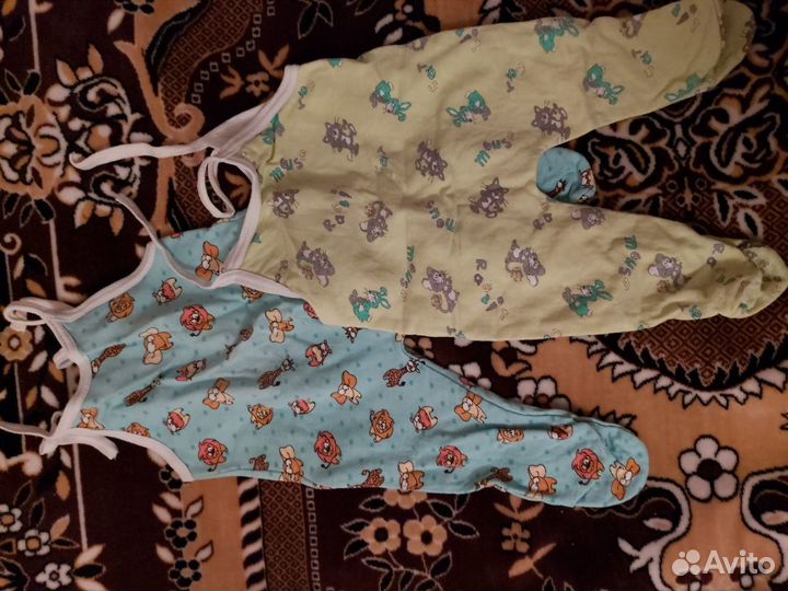 Детские вещи 0+ для грудничков (много новых)