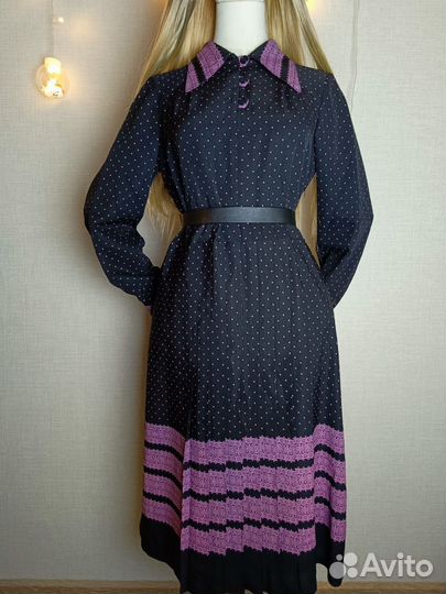 Винтажное платье женское