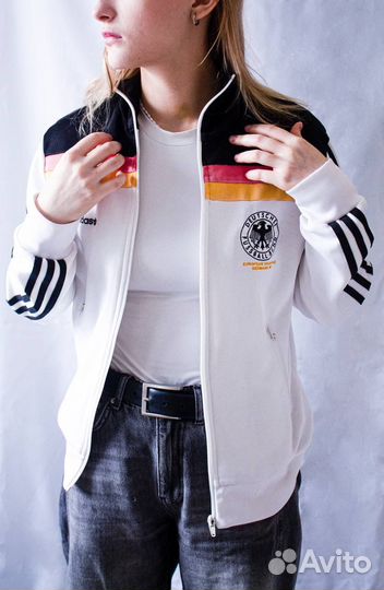 Винтажная редкая олимпийка Adidas Germany 90 DFB