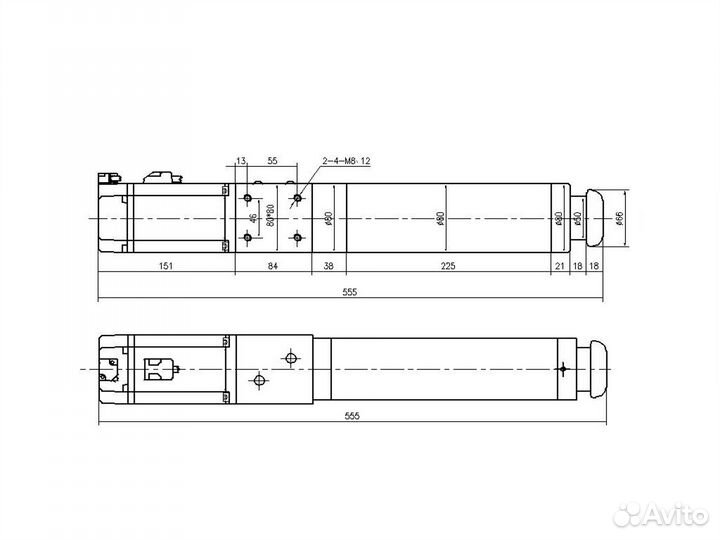 PT Scorpion S актуаторы (4 шт.) для симрейсинга